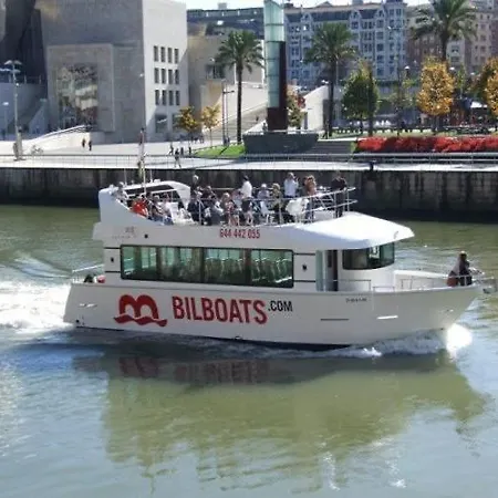 Lägenhet Apartamento Frente Al Guggenheim Con Wifi Y Parking Privado Zbe -Bajas Emisiones Gratis Bilbao
